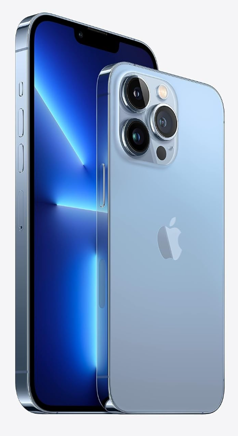 iPhone 13 Pro Max Color: Sierra Blue, Size: 256GB, Network: ATT, Condition: Excellent