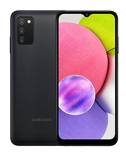 Samsung A03s Color: Black, Size: 32GB, Network: Boost Mobile, Condition: Used