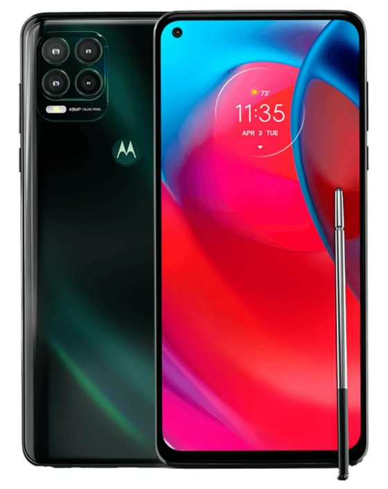 Moto g Stylus 5G XT2131 2021 Color: Green, Size: 128GB, Network: Unlocked, Condition: Excellent