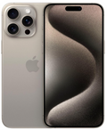 iPhone 15 Pro Max Color: Natural Titanium, Size: 256GB, Network: T-Mobile, Condition: Excellent