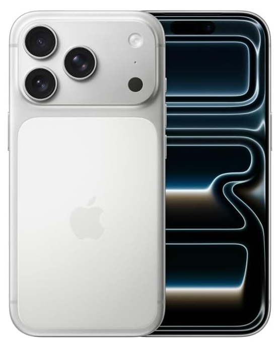 iPhone 17 Pro Color: White/Silver, Size: 256GB, Network: Unlocked, Condition: Refurbished