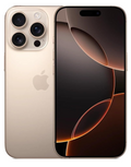 iPhone 16 Pro Color: Desert Titanium, Size: 128GB, Network: Unlocked, Condition: Brand New